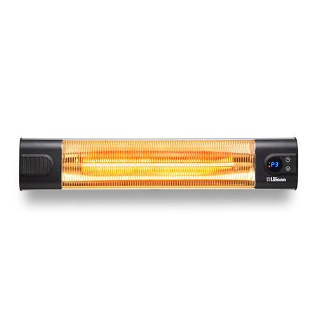 Calefactor Electrico Para Exterior Fibra De Carbono Liliana Cccp2200