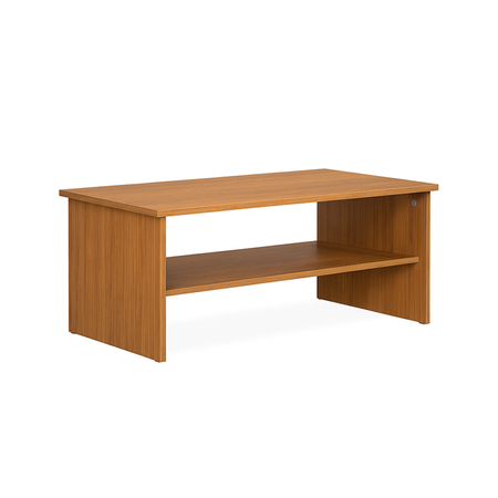 Mesa Ratona con Estante Inferior Teca Maximo Siena