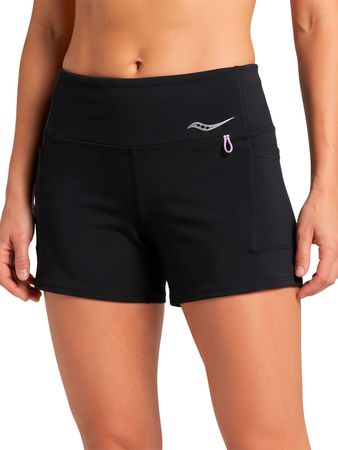 Calza Saucony Explorer 3 Mujer Running Negro