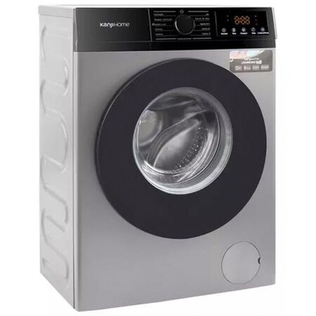 Lavarropas Automatico Kanji KJH/WMCFSL8K 8Kg 1200Rpm Inverter Silver