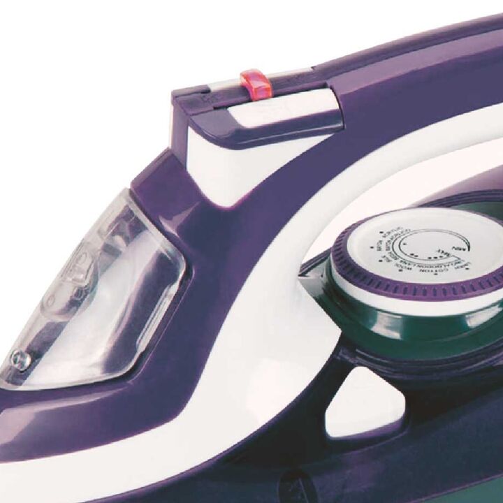 PLANCHA KEN BROWN KB-578 24A VAPOR ROCIADOR 2400 WTS BASE CERAMICA - Vista 2