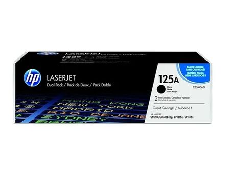 Toner HP Color LaserJet 125A Black CP1215|1515 CB540A