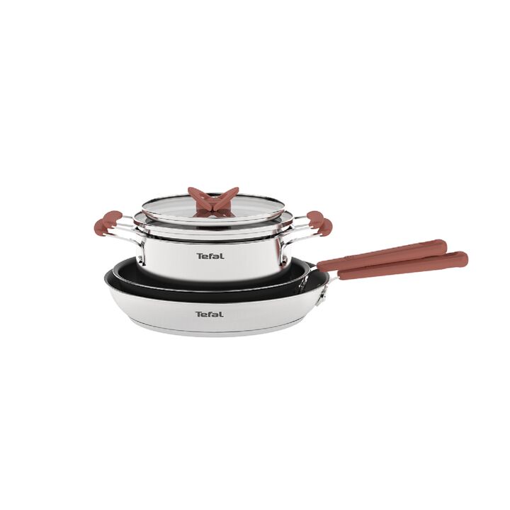 Set De Cocina Tefal Optispace 6 Piezas G720s604 - Vista 3