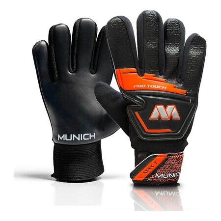 Guantes De Arquero Munich Max.t Ninos Naranja-Negro 7