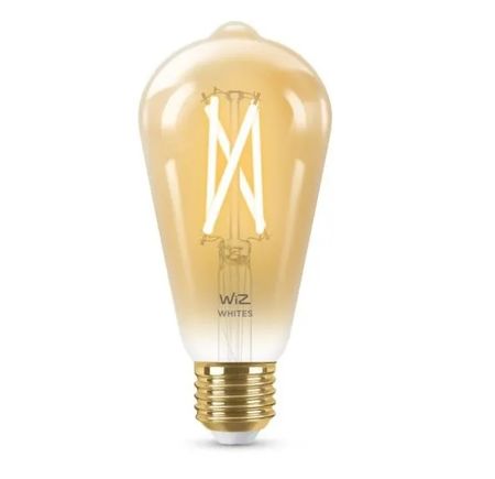 Lampara Led Wiz Wifi Tipo Edison St64 Blanco Regulable De 20 929003018712