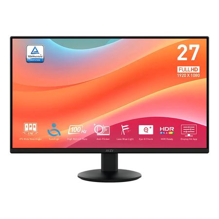 Monitor Msi Pro Mp272l 27 Fhd Color Negro Negro