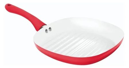 Bifera Ceramica Acanalada Roja ( 41902 ROJ)