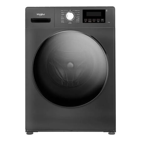 Lavarropas Whirlpool Wnq07asdna01 7kg Inverter Titanium Titanio