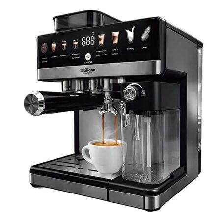 Cafetera Express Liliana GrindBrew AC995 Molinillo 20 Bares