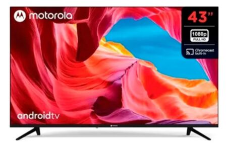 TV LED MOTOROLA 43" MT4310 FULL HD ANDROID