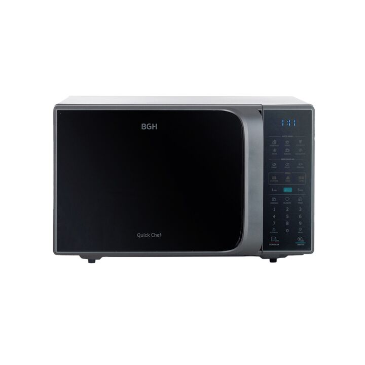 Microondas BGH B228DS20I 28 Lts Silver - Vista 3
