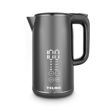 Pava Electrica Yelmo Digital 2200 W. 1,7 L Negro Pe-3912