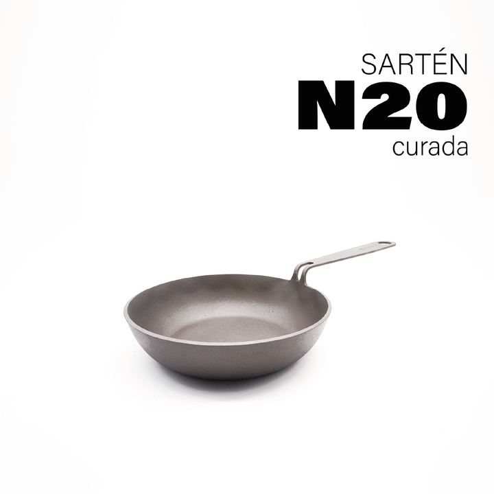 Sarten De Hierro Kankay N20 Antiadherente Ya Curada - Vista 2