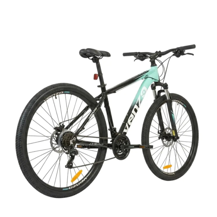 Bicicleta MTB Venzo Ahead Talle M R29 21V Shimano Negro Teal Disco Mec. - Vista 3