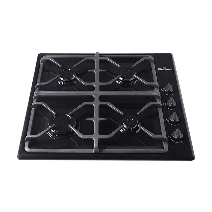 Anafe a gas FLORENCIA 6747N negro 60 cm rejilla fundicion A++ - Vista 2
