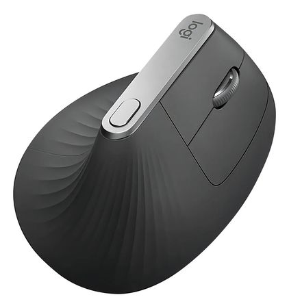 Mouse Logitech Mx Vertical Ergonómico Inalámbrico Negro