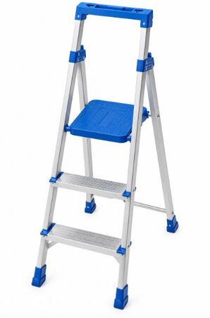 Escalera Tramontina de aluminio de 3 peldaños