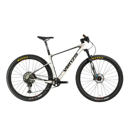 Bicicleta MTB Venzo X-Blaze Team Talle S R29 12V Shimano XT Negro/Blanco Disco Hidr.