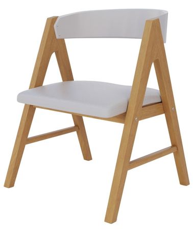 Silla Nordica Inmacol Set De 2 Mielblanco 156