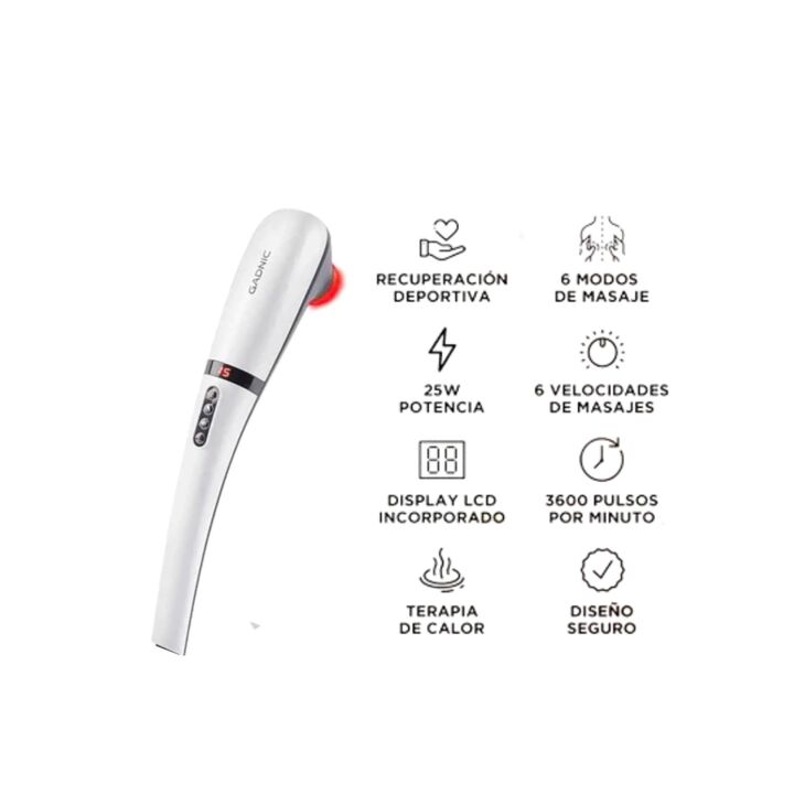 MASAJEADOR MANUAL GADNIC (C:BLANCO MASAJ028) - Vista 2