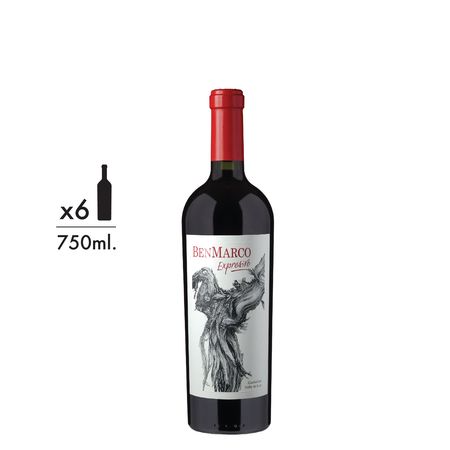 Vino Tinto BenMarco Expresivo Blend Caja x 6