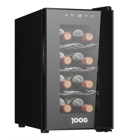 Cava de Vinos JOOG JWCO‑25A 8 Botellas Termoeléctrica 21L Display Digital – Negro