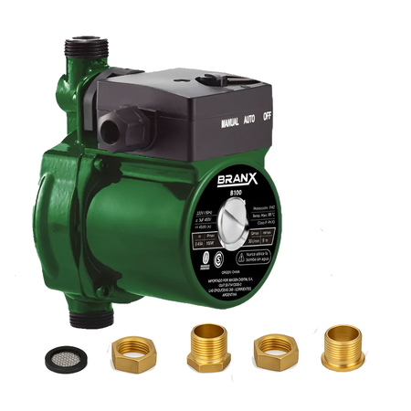 Bomba Presurizadora De Agua Branx 125w Elevadora Presión 9m