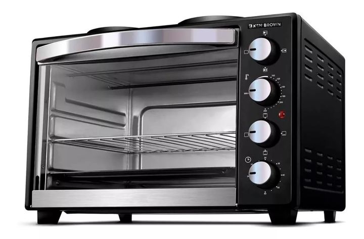 Horno Eléctrico Doble Anafe Superior Ken Brown - 42 Litros - 1600w - Vista 1