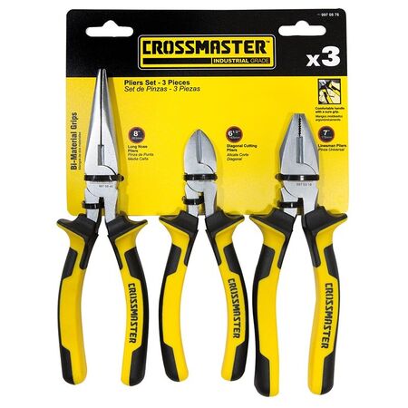 Set Pinzas 3 Pcs Crossmaster