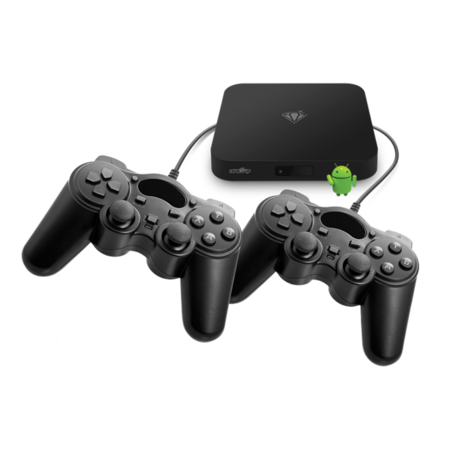 Consola Retro Play LT Clasica Juegos Nes Joystick Android Wifi - Negro