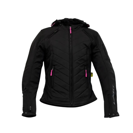 Campera Joe Rocket Meteor Softshell Mujer Negra