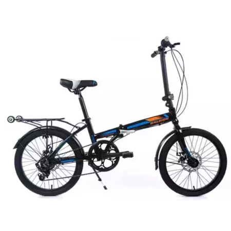 Bicicleta Plegable Raleigh Straight R20 6v Aluminio