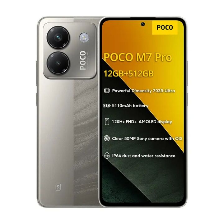 XIAOMI POCO M7 PRO 12/512GB 5G - Vista 1