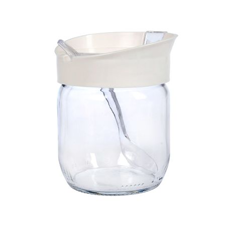 Azucarera Recipiente Para Mermelada Quesera Vidrio Aston