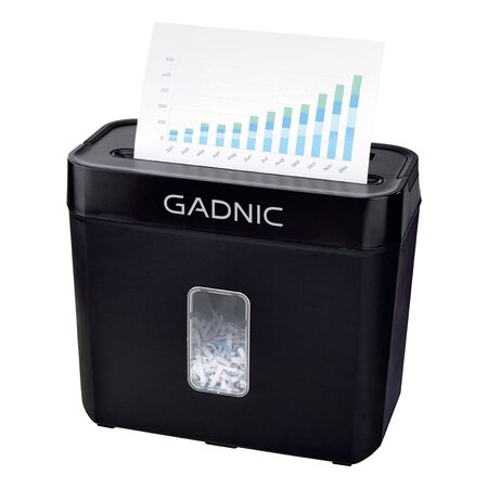 Trituradora de Papel Gadnic Corte Cruzado P 4 Capacidad 8 Litros