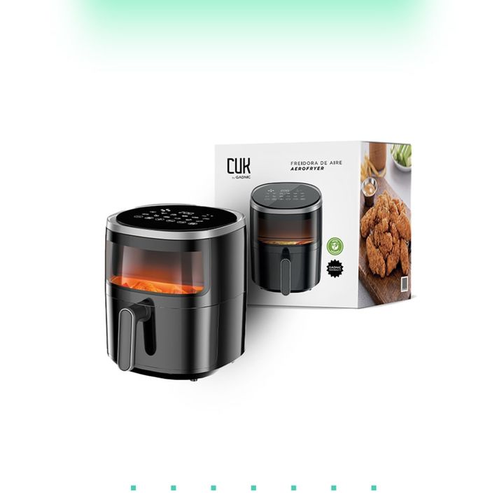 Freidora De Aire Gadnic Digital Táctil 5 Litros Visor 5L - Vista 7