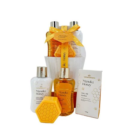 Vitanature Bath Gift Set Cup Manuka Honey
