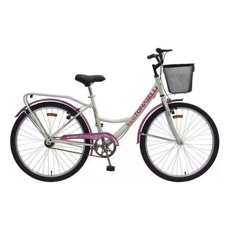 BICICLETA TOMASELLI R.26" LADY C|CANASTO