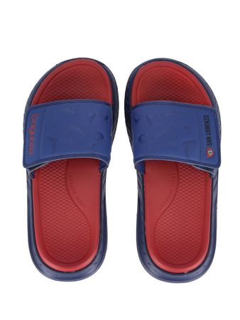 Ojotas Bagunza Cuervos Primera Hombre Moda Azul
