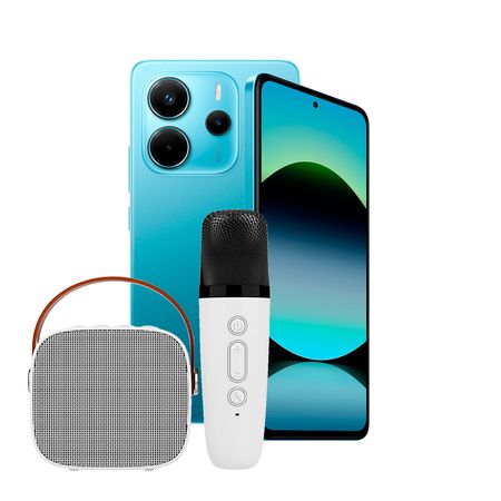 Combo Xiaomi Note 14 6+128GB Ocean Blue + Kit Karaoke Dekkin BT-030