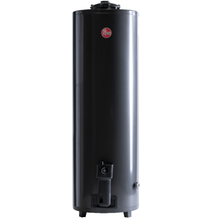 Termotanque Rheem 120L Gn Gris De Pie Conexion Superior