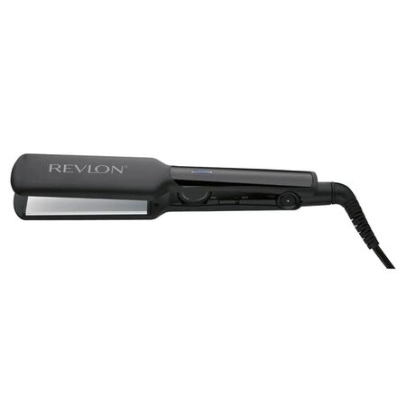 Planchita de Pelo Revlon Titanio Placas Anchas Negra