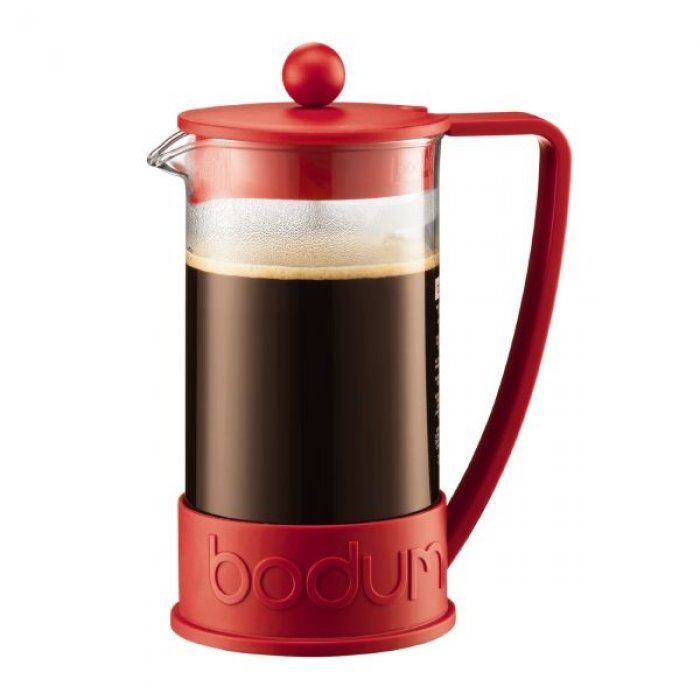 Cafetera Brazil 3 Pocillos Roja Bodum - Vista 1