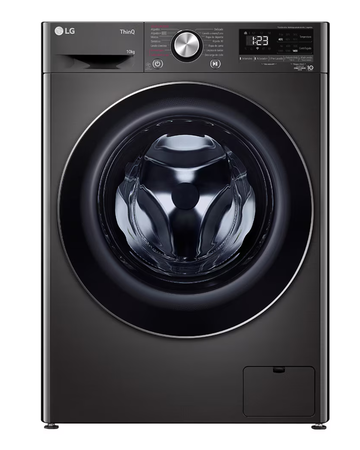 LAVARROPAS LG WM10BVC4S6 10,5KG 1400RPM INVERTER AI NEGRO
