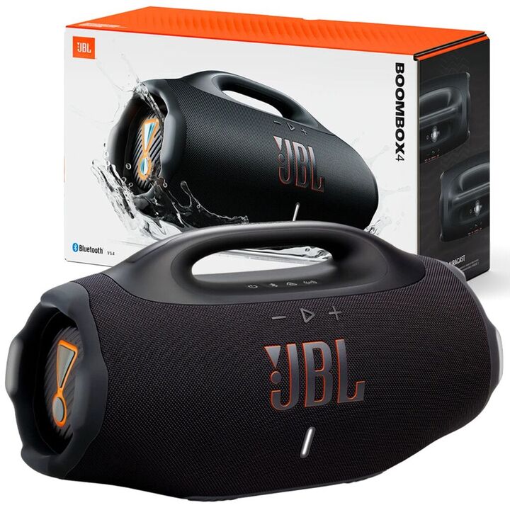 JBL Boombox 4 Parlante Bluetooth 210W AI Sound Boost IP68 Bateria Larga Duracion - Vista 3