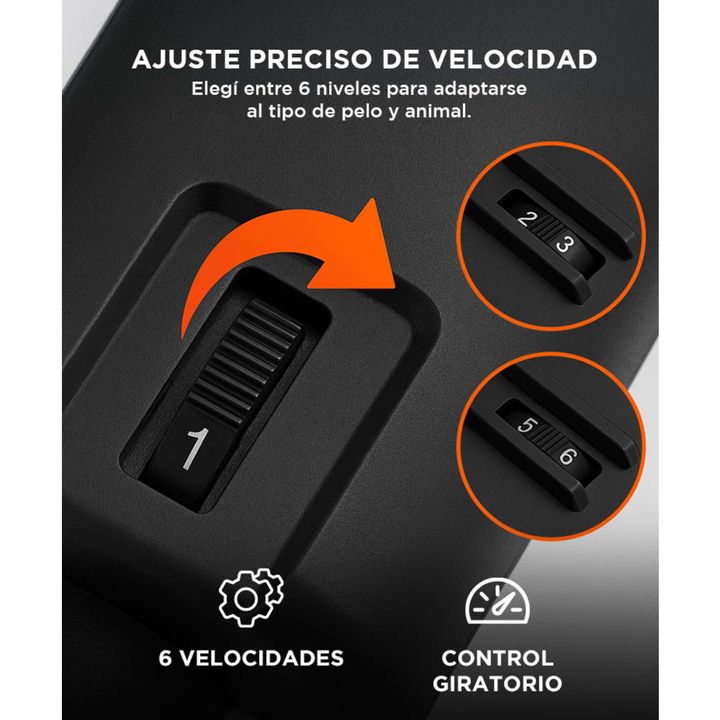 Esquiladora Gadnic S900 Dual Para Animales 500W + Cuchilla Adicional - Vista 3