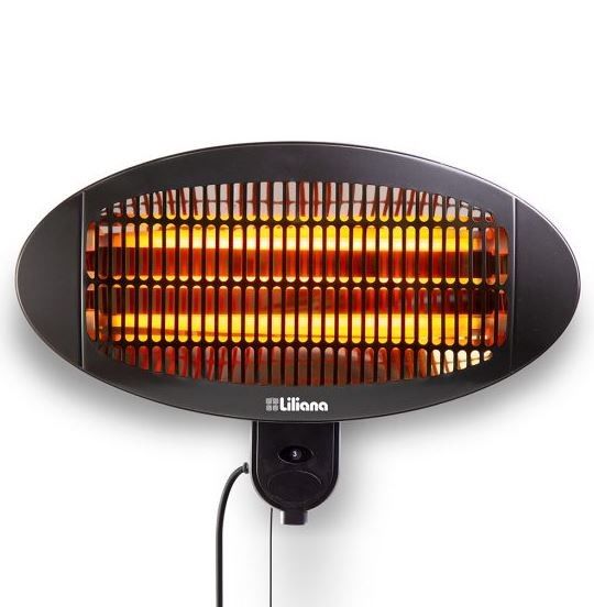 CALEFACTOR DE PARED DE CUARZO LILIANA CIPAR2000 2000W - Vista 1