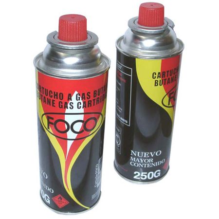 Cartucho Gas Butano Camping Foco 250gr Mayor Contenido
