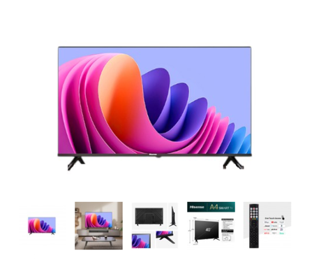 HISENSE LED TV 40" 40A42K SMART FULL HD HDMI USB TDA