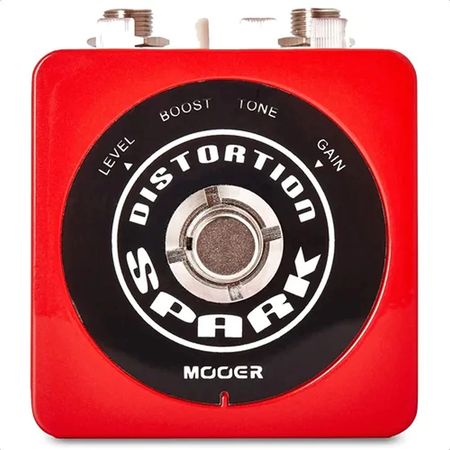Mooer Spark Distortion. Pedal de distorsión para guitarra. True Bypass y sonido versátil